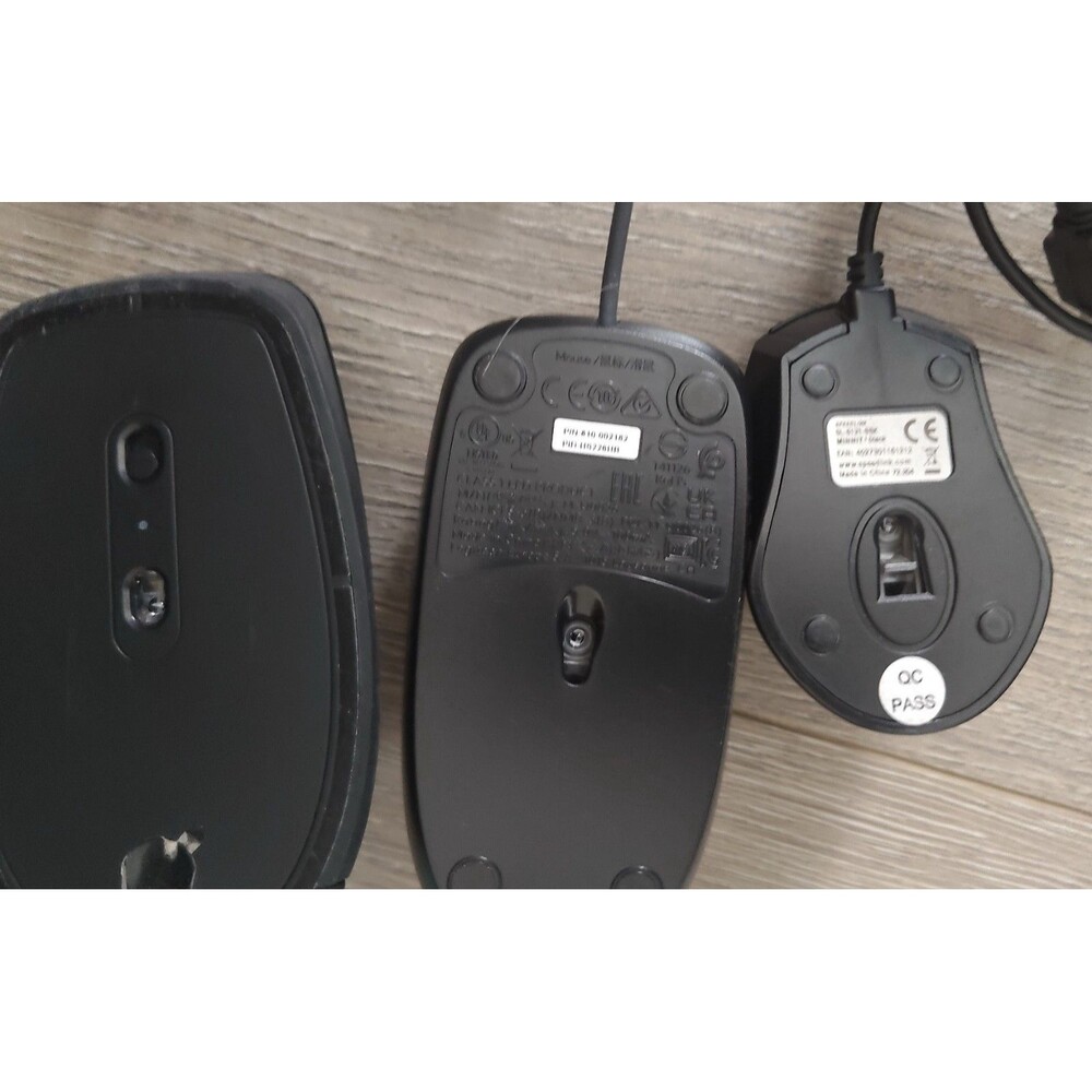 LOT PC Computer Mouse Wireless Wired USB Logitech Keyboard - Picture 5 of 6